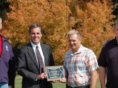 Mike Marshall GFN Sept. 2012 - Brian, Jay, Mike and nominator Kyle Frink 2